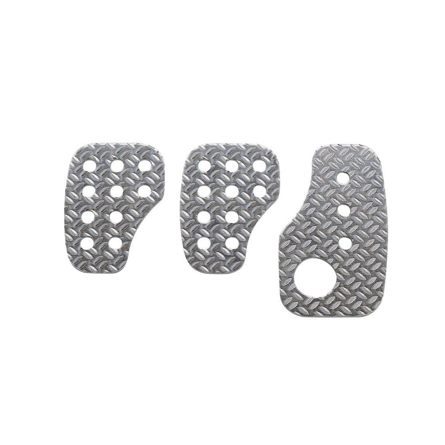 OMP OA/1050 Knurled Racing Pedal Set - Shifted Motorsports