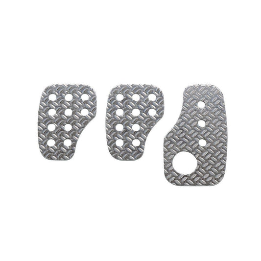 OMP OA/1050 Knurled Racing Pedal Set - Shifted Motorsports