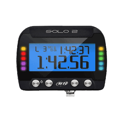 AIM Solo 2 DL GPS Laptimer - RS232/CAN - Shifted Motorsports