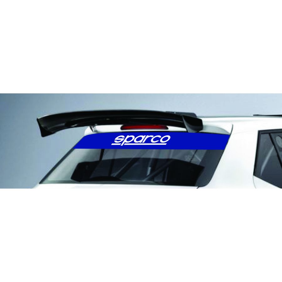 Sparco Rear Window Decal - Shifted Motorsports