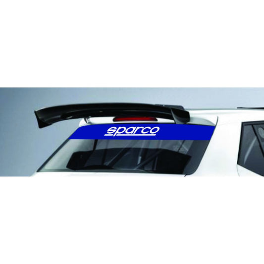 Sparco Rear Window Decal - Shifted Motorsports