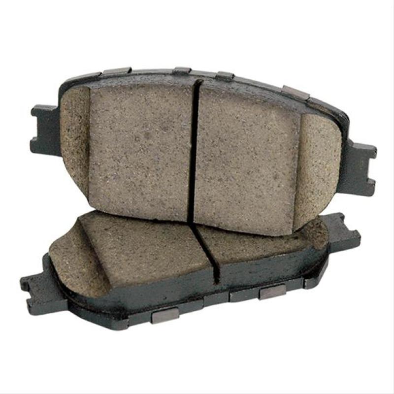Centric Posi-Quiet Ceramic Brake Pads w/Shims & Hardware - Front