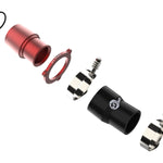 aFe BladeRunner 15-20 VW GTI Turbo Muffler Delete for OE Charge Pipe - Red - Shifted Motorsports