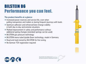 Bilstein B6 (HD) 2015 Audi A3 Quattro/ VW GTI S Front 36mm Monotube Shock