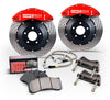 StopTech 15 Audi S3 / 15 Volkswagen Golf R Front BBK w/ Black ST-60 Caliper Slotted 355X32 2pc Rotor