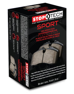 StopTech Sport 12-17 Volkswagen CC Front Brake Pads