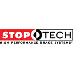 StopTech Power Slot 09 VW CC (Passat CC) / 06-09 Passat (except Syncro) Left Rear Slotted Rotor