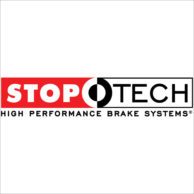 StopTech 99-05 VW Golf/GTi/Jetta Front BBK 1PC Touring 312/ST41 Silver Caliper 328x28 Drilled Rotor