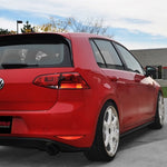 Corsa 14-15 Volkswagen GTI Mk7 Black Sport 3.0in Cat-Back Dual Rear Exit with Single Pro-Series Tips